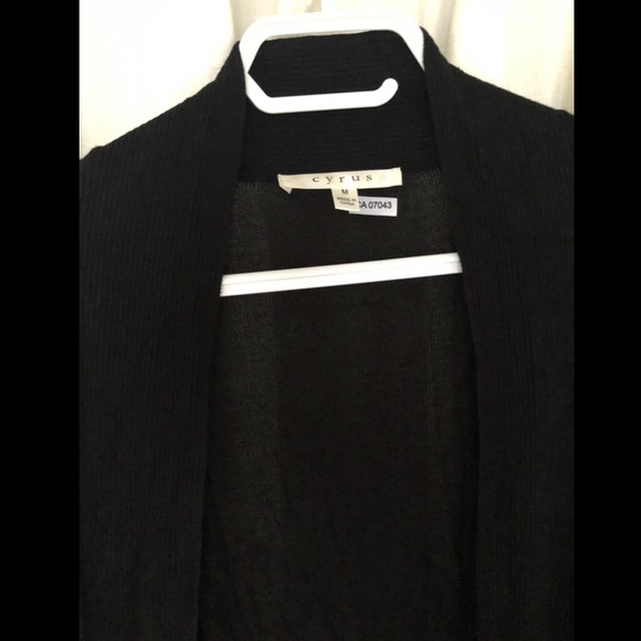 Black cardigan, Medium - Picture 2 of 3